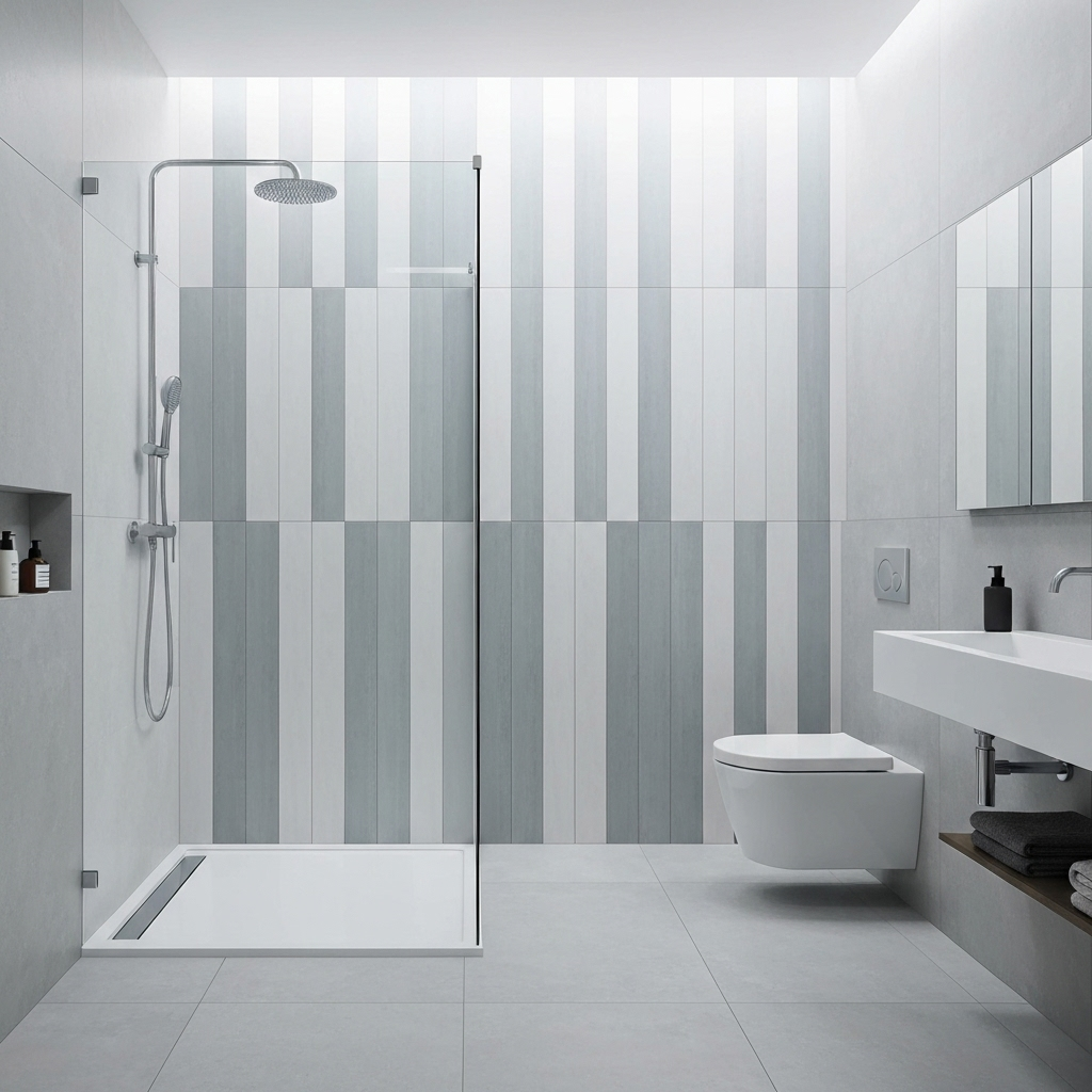 Renovación de baño moderno